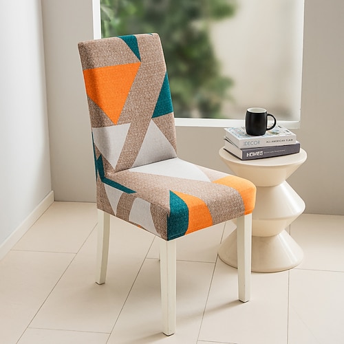 Ankunft Super Fit Stretch Abnehmbarer Waschbarer Stuhlbezug Kurzer Sitzüberzug für Hotelrestaurants, Zeremonien, Bankette, Hochzeitsfeiern Image