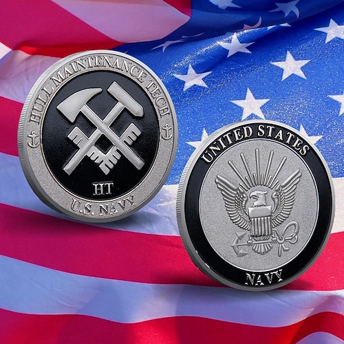 Gedenkmünze des US Marine Corps – Challenge Coin zum 250-jährigen Jubiläum, Sammlerstück mit amerikanischem Adler, doppelseitiges Metall-Souvenir für Veteranen, patriotisches Geschenk für Image