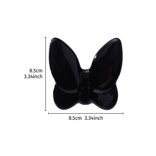 Schmetterlingsförmige Tischdekoration aus Acryl – mehrfarbige Schmetterlingsfigur, ideal für Partys, Veranstaltungen, Ausstellungsräume, Büros, Wohnzimmer, Arbeitszimmer und als Geschenk. Image