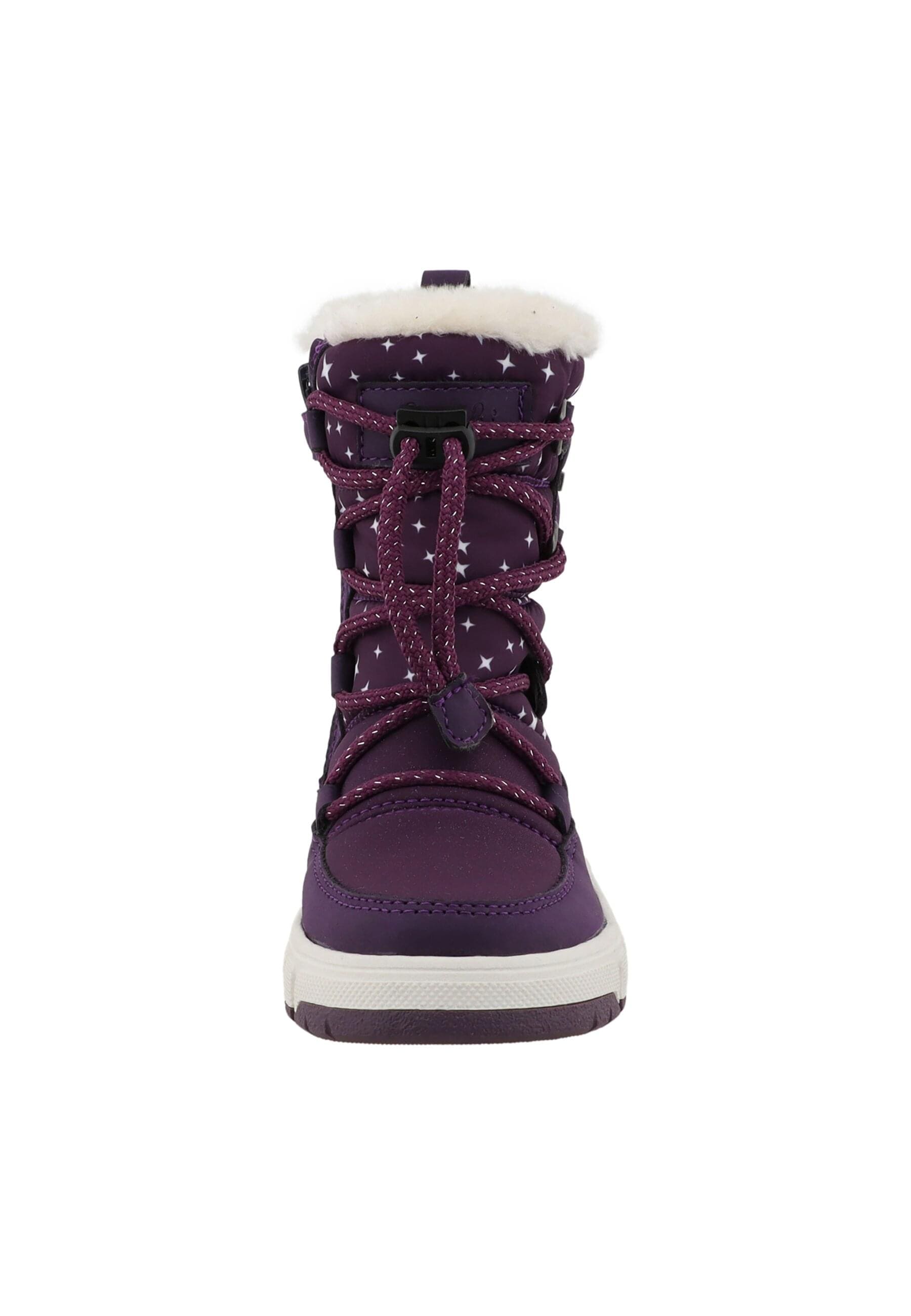 Stiefel LURCHI "Lurchi Viona-TEX", Damen, Gr. 34, lila, Polyurethan, Schuhe Stiefel