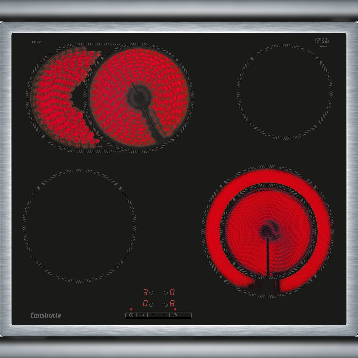 Constructa CA323255, Elektro-Kochfeld Image