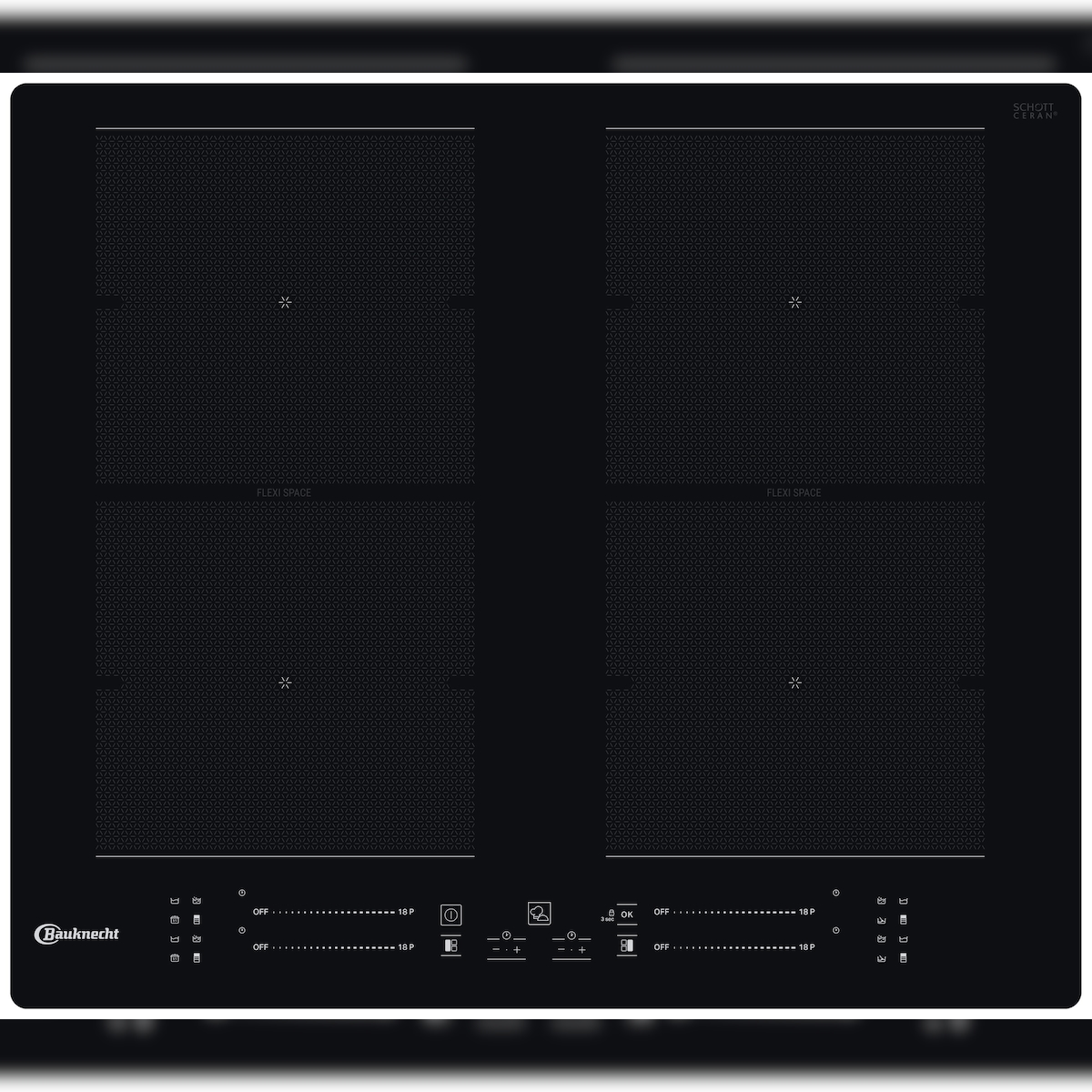 Bauknecht BS 1260F NE Induktions-Kochfeld autark 60 cm Image