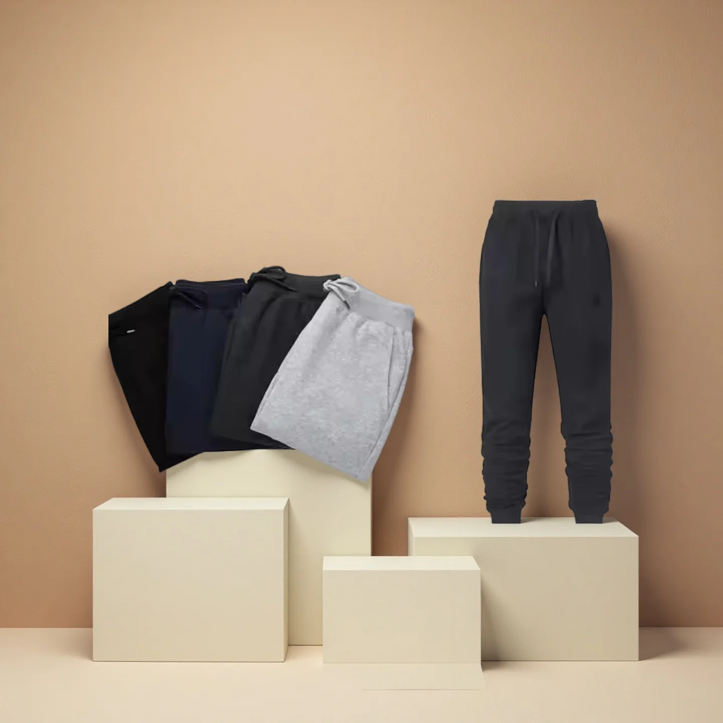 Neue Jogger Jogginghose Männer und Frauen Elastische Taille Verlieren Casual Hosen weiß beige rosa gelb Hip Hop Herren Sweat Hosen