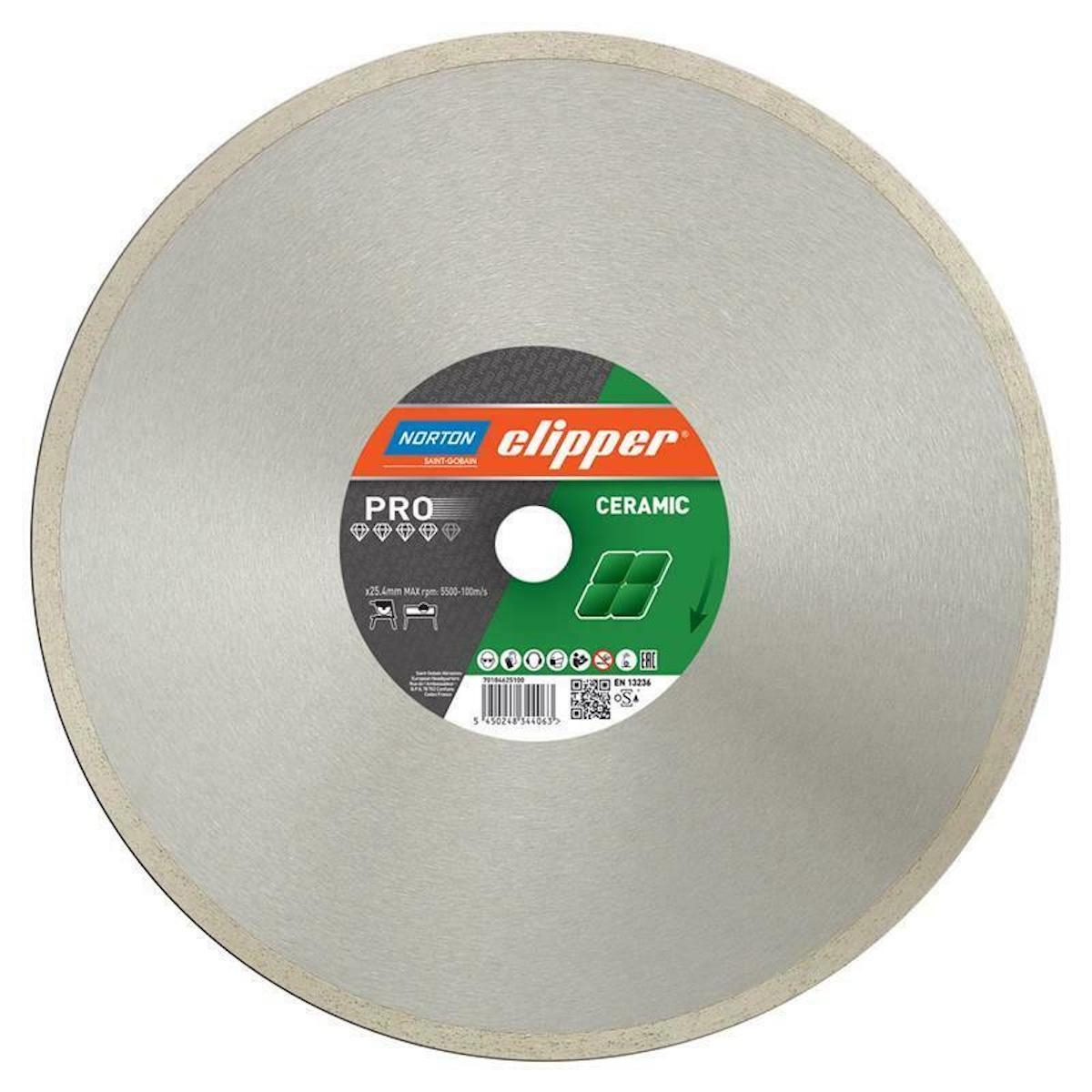 Norton Clipper Diamanttrennscheibe Pro Ceramic 180 x 22,2 mm 70184625944 Image