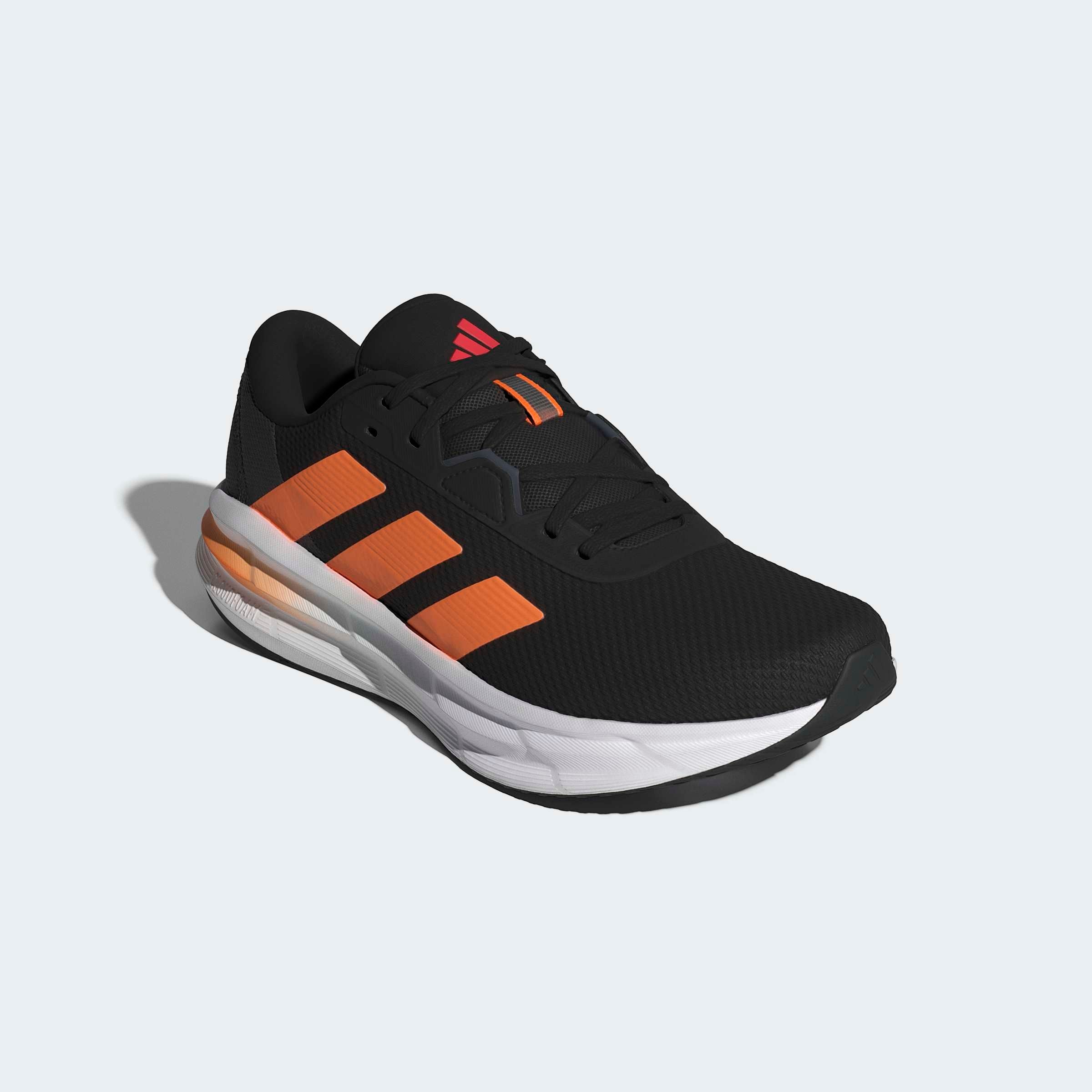 Laufschuh ADIDAS PERFORMANCE "GALAXY 7", Damen, Gr. 48, cschwarz, luor, lucrot, Synthetik, Textil, Schuhe Laufschuh