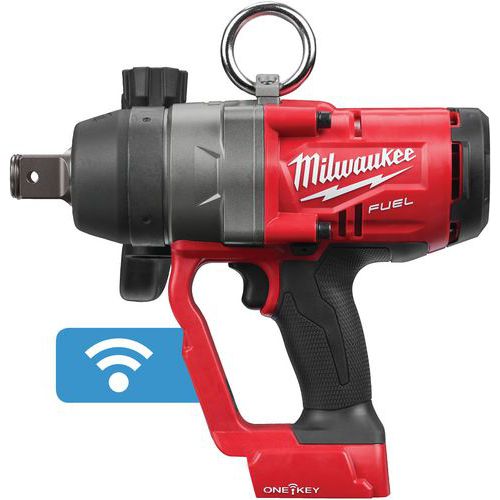 M18onefhiwf1-0x - Boulonneuse À Choc Fuel Carré 1''18v Bluetooth 2033nm / 2400nm 18v Sans Batterie Fixation Bague De Serrage - Milwaukee
