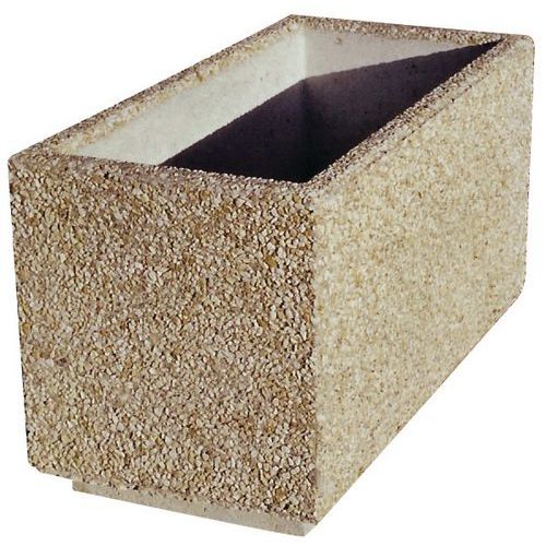 Jardinière Béton 100x50x50 Cm - Manutan Expert