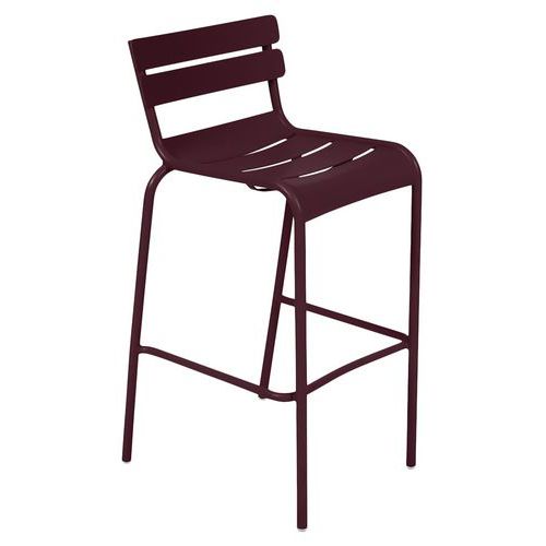 Tabouret Haut Luxembourg Cerise Noire - Fermob