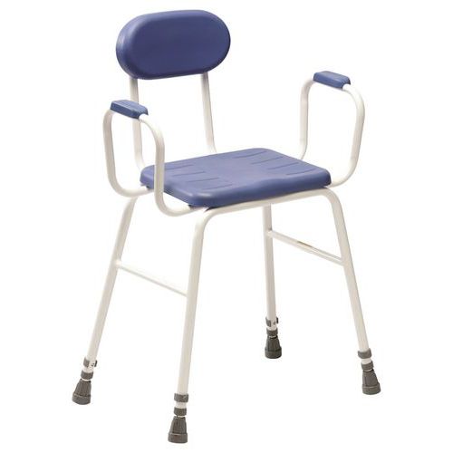 Chaise De Douche Confort Haute Bleue - Identités