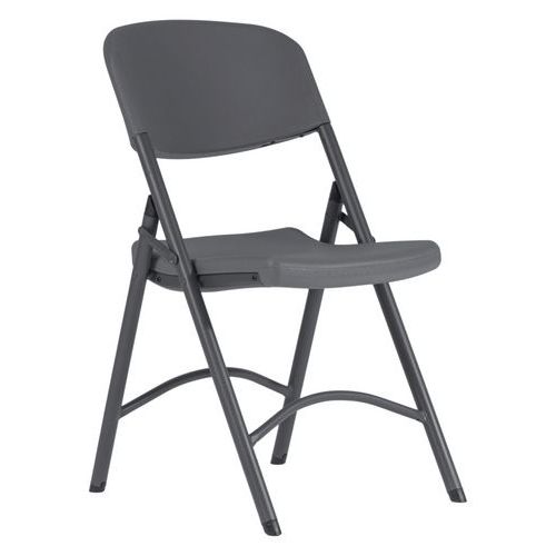 Chaises Pliantes Norman - Gris Foncé - Zown
