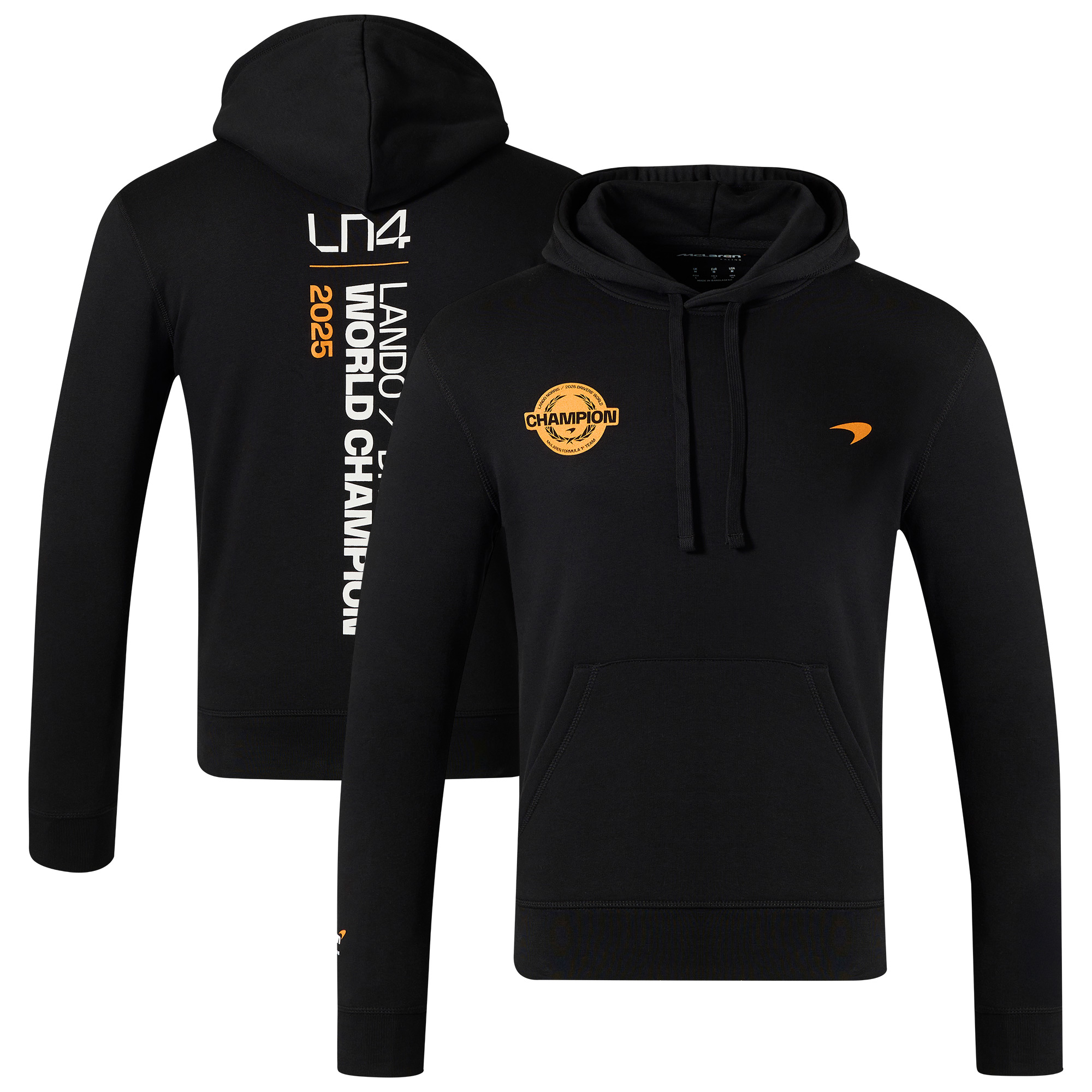 McLaren Lando Norris Weltmeister-Hoodie Image