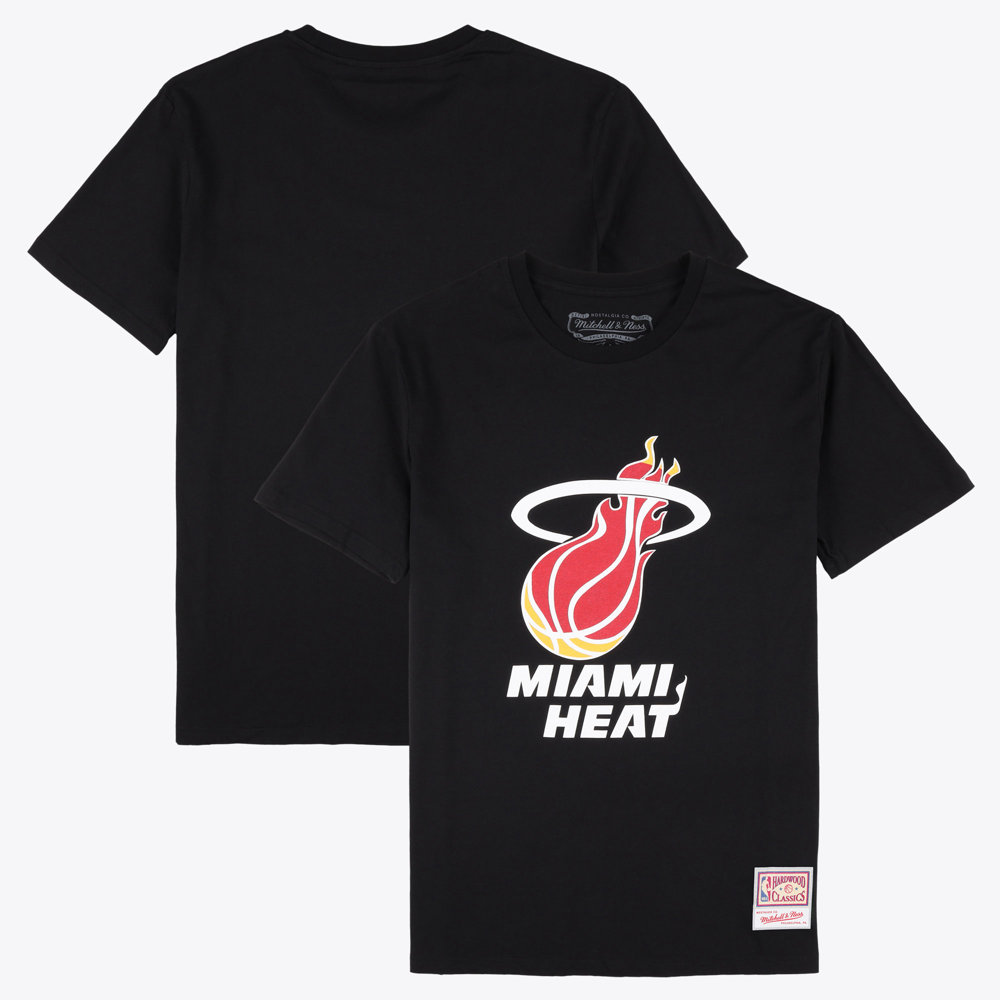 Miami Heat Mitchell & Ness Team Logo T-Shirt Image