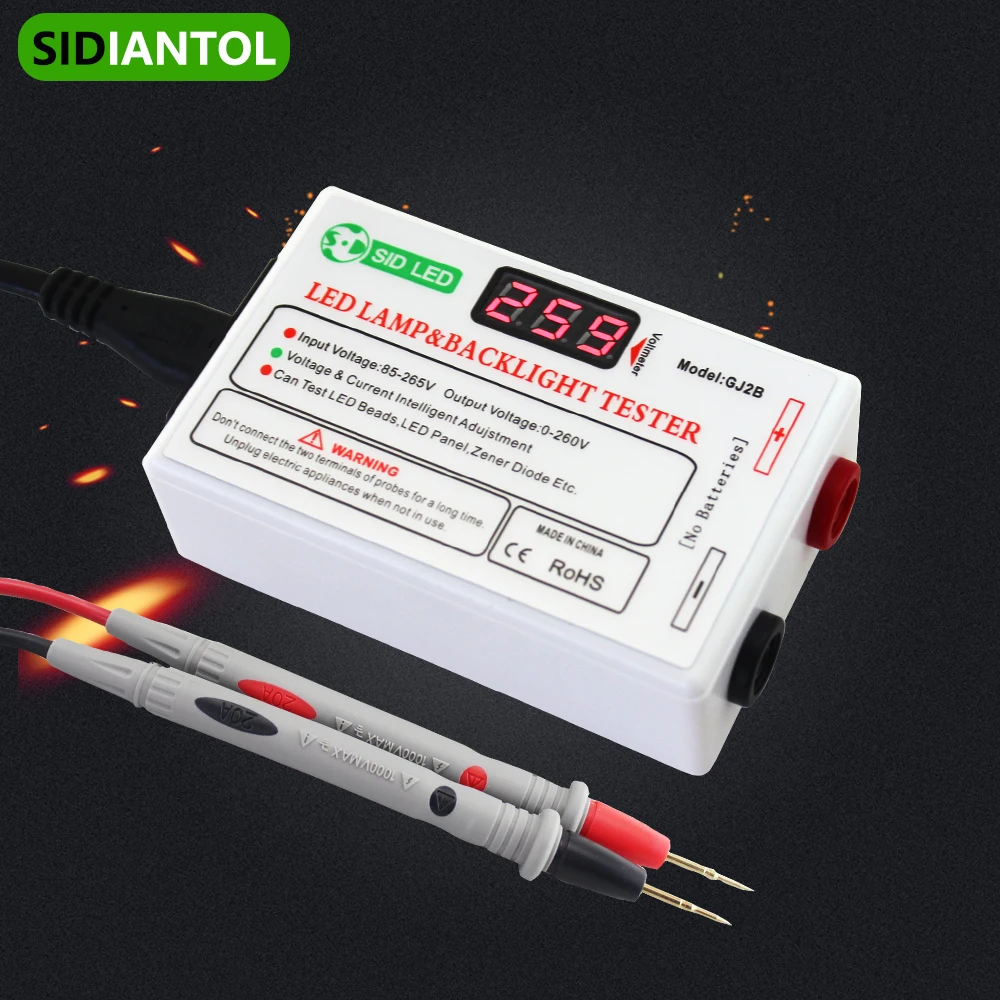 0-260V LED Perle Lampe Streifen TV Hintergrundbeleuchtung Tester Keine Notwendigkeit Zerlegen LED LCD Bildschirm Leuchtet Reparatur Werkzeug Image