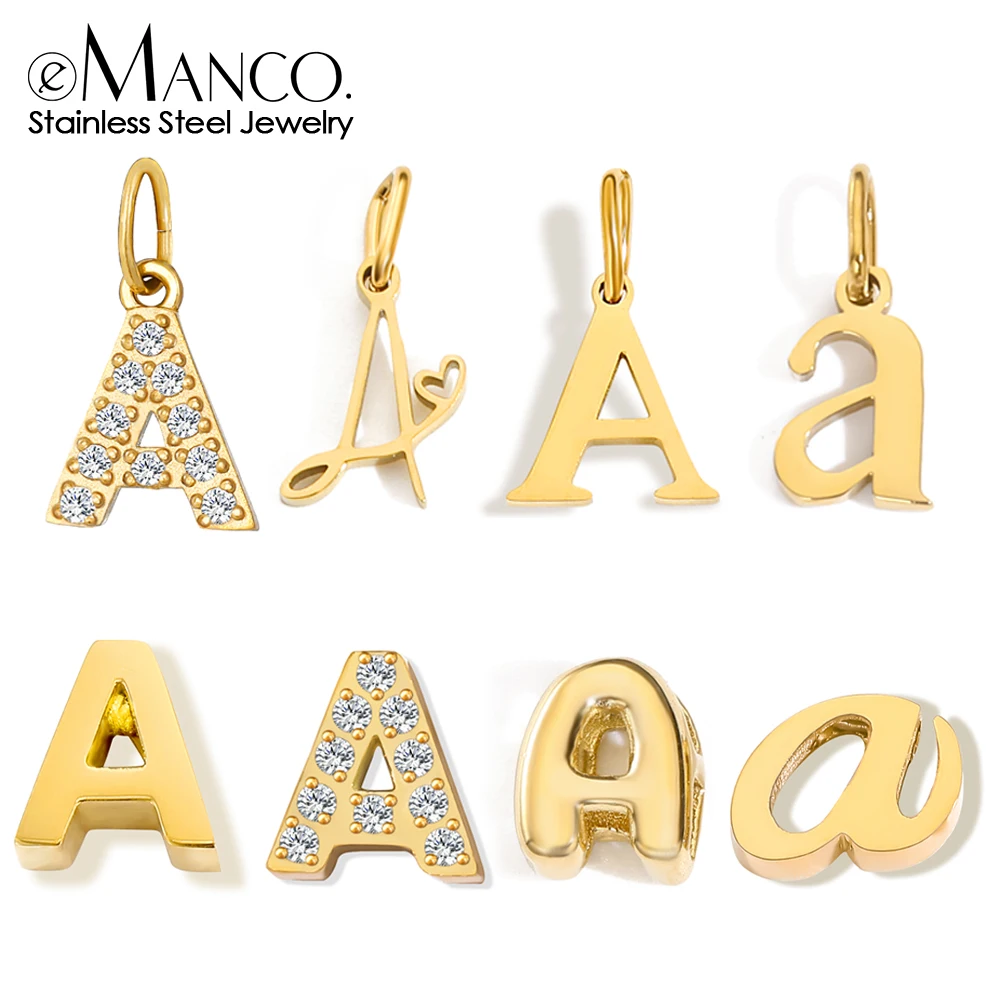 eManco 26-Alphabet-Set Dezember Geburtssteine Zahlen Horoskope Charm Factory Outlet Image