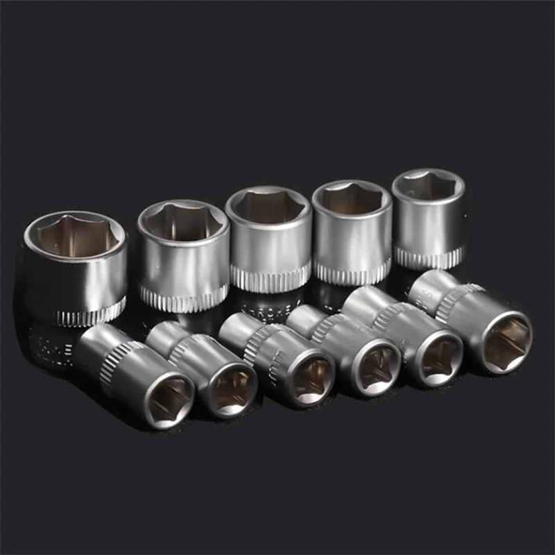 Kurzer 25-mm-14-Zoll-Antrieb 6-Punkt-Buchse 4 mm 4,5 mm 5 mm 5,5 mm 6 mm 7 mm 8 mm 9 mm 10 mm 11 mm 12 mm 13 mm 14 mm Image