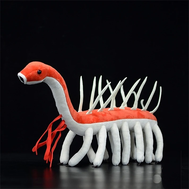 Neue Hallucigenia High Fidelity Cambrian Insekt Plushie Wurm Plüsch Spielzeug Lebensechte Alte Tiere Simulation Gefüllte Puppe Spielzeug Image