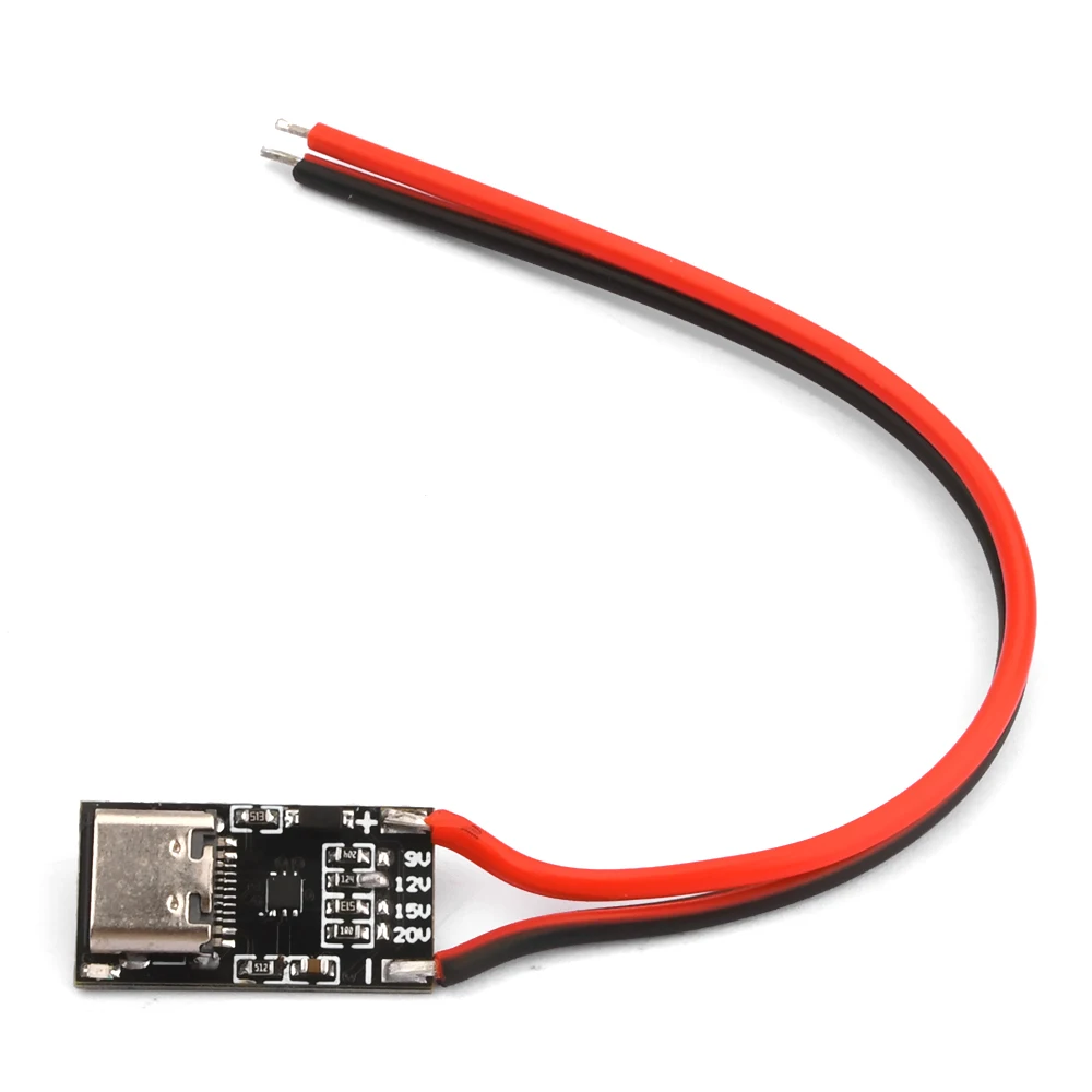 USB Typ-C PD QC T￤uschungs-Board Trigger Schnelllademodul DC 9-20V Decoy Board Boost Lademodul PD3.0/QC3.0/2.0 Image