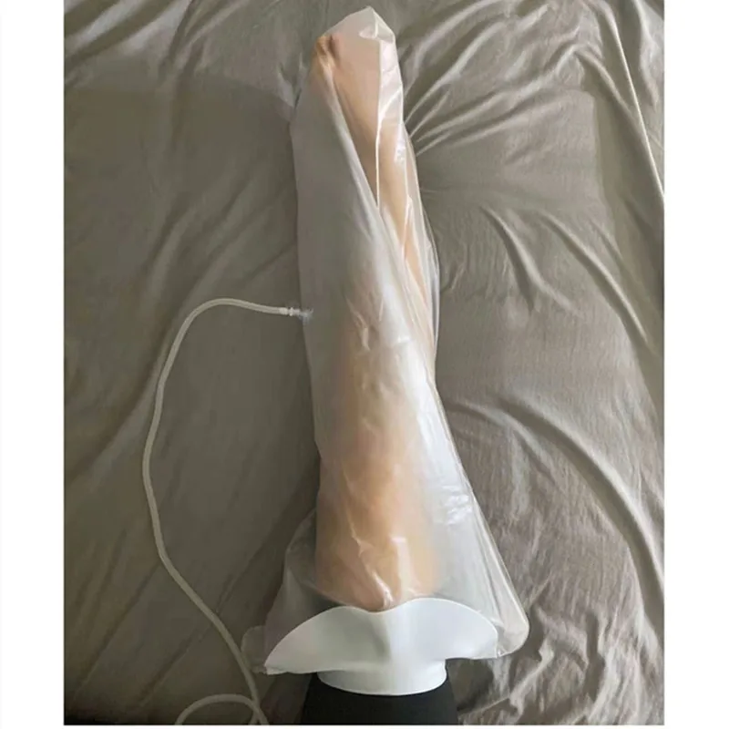 Ozontherapie-Gliedmaßbeutel für Diabetiker, Bein, Fuß und Arm, Luer-Lock-Schlauchverbindung, Silikondichtung, wiederverwendbar Image