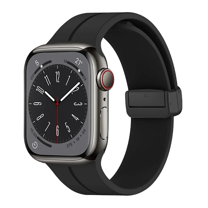 Silikon armband für Apple Watch Ultra Band 49mm Correa Armband Apple Watch Serie 7 8 se 6 5 4 3 44mm 40mm 45mm 41mm 42mm 44mm Image