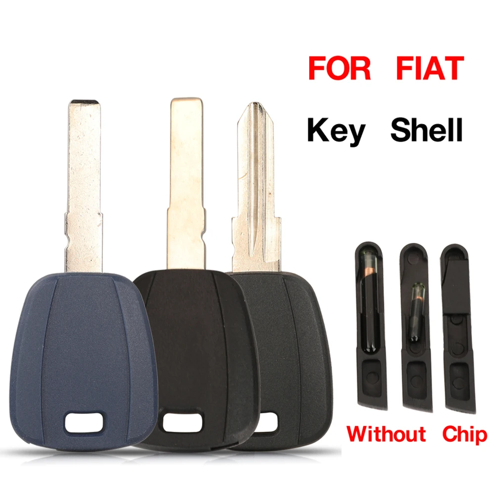 Jingyuqin 10PCS Anwendbar Auf 3 Spezifikationen von Chips Transponder Schlüssel Fall Shell Für Fiat SIP22/GT15R Klinge Kann Chip Installieren Image