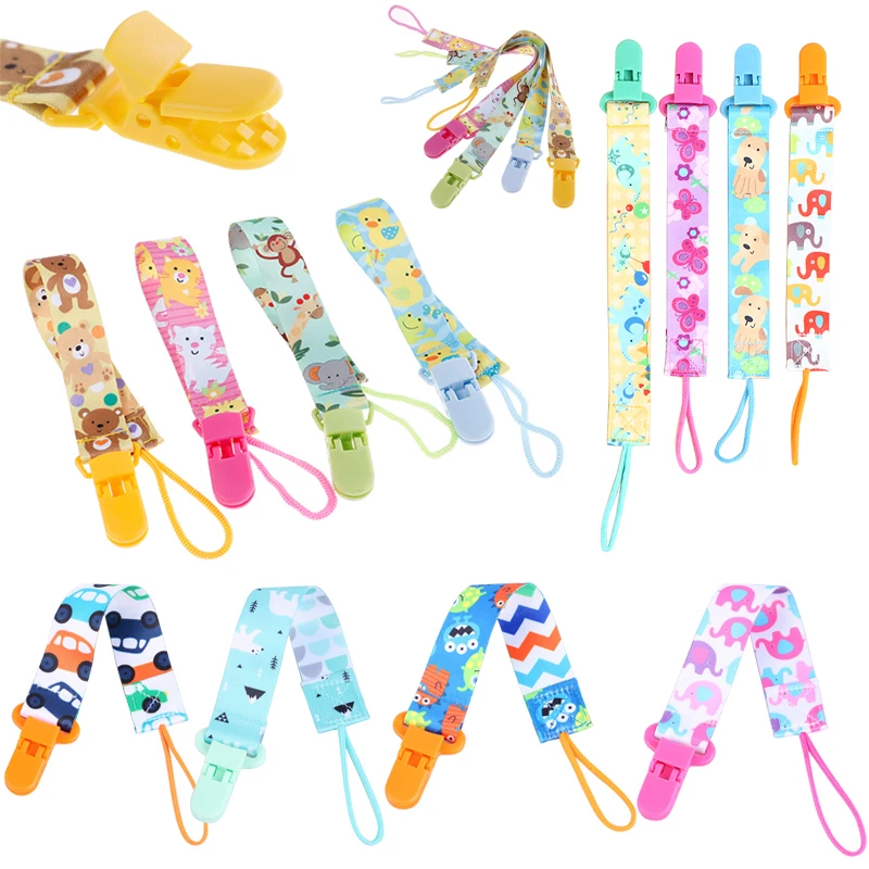 Die Neue Baby Schnuller Clip Kette Dummy Halter Für Brustwarzen Kinder Schnuller Clips Schnuller Halter Einstellbare Halter für Nippel Image