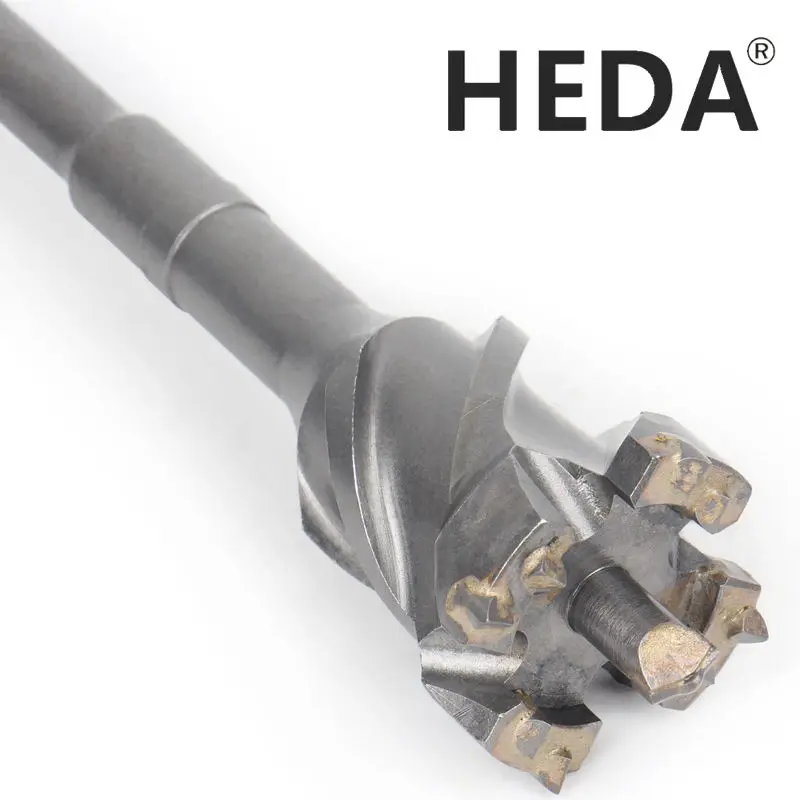 SDS MAX 35–80 mm Hartmetall-Lochsäge, elektrischer Hohlkernbohrer, Schaft, 500 mm Zement, Stein, Beton, Wand, Klimaanlage Image