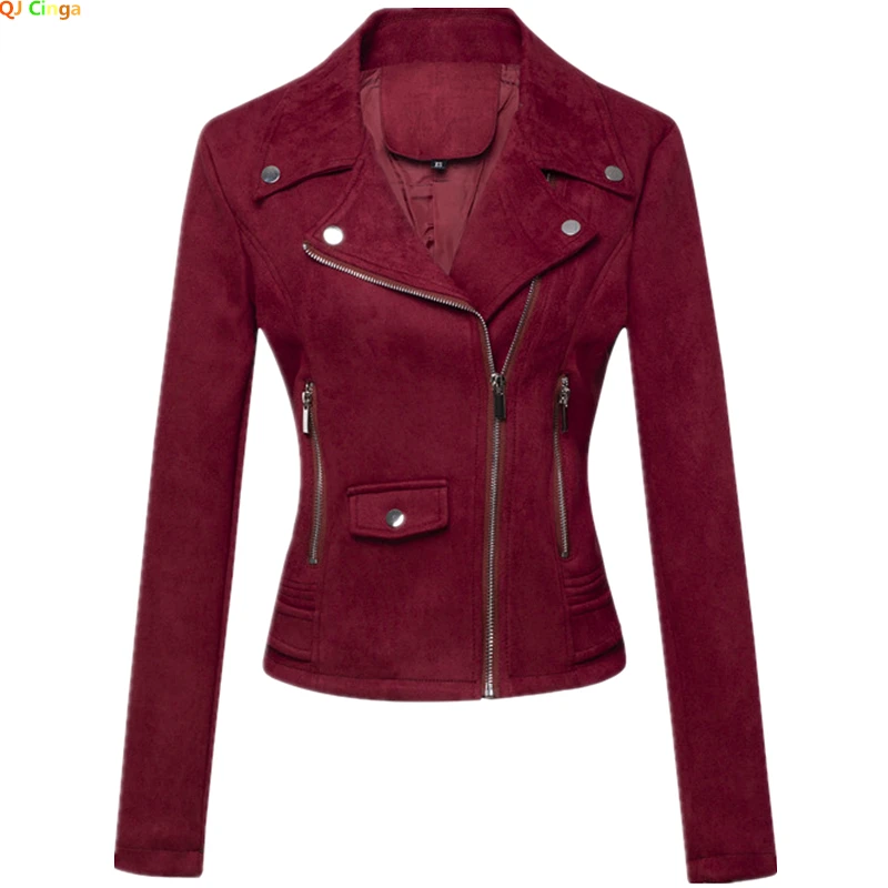 2026 Neue Damen Kurze Jacke in Rot, Modische Freizeitjacke in Schwarz, Weiß, Rosa, Grün, Braun, Damen-Oberbekleidung XS S M L XL XXL
