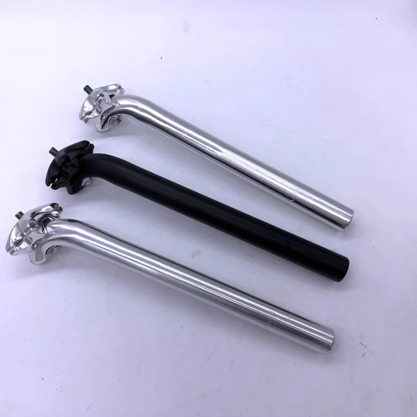Fahrrad-Sattelstütze, geschmiedet, integriertes Aluminium-Sattelrohr, 25,4 mm, 27,2 mm Durchmesser, 300 mm Länge, Fahrrad-Fahrradteile Image