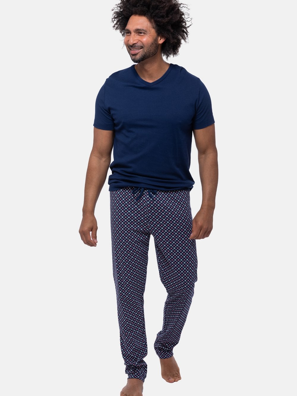 Mey Schlafanzug Herren marine, S Image