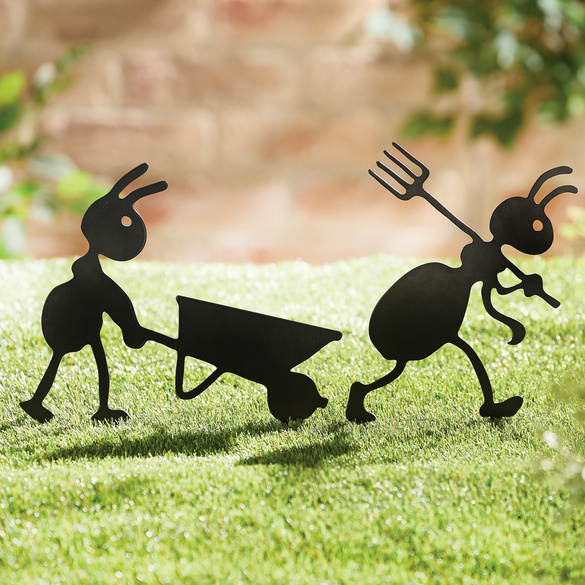 Gartenstecker Fleißige Ameisen 2er-Set Image