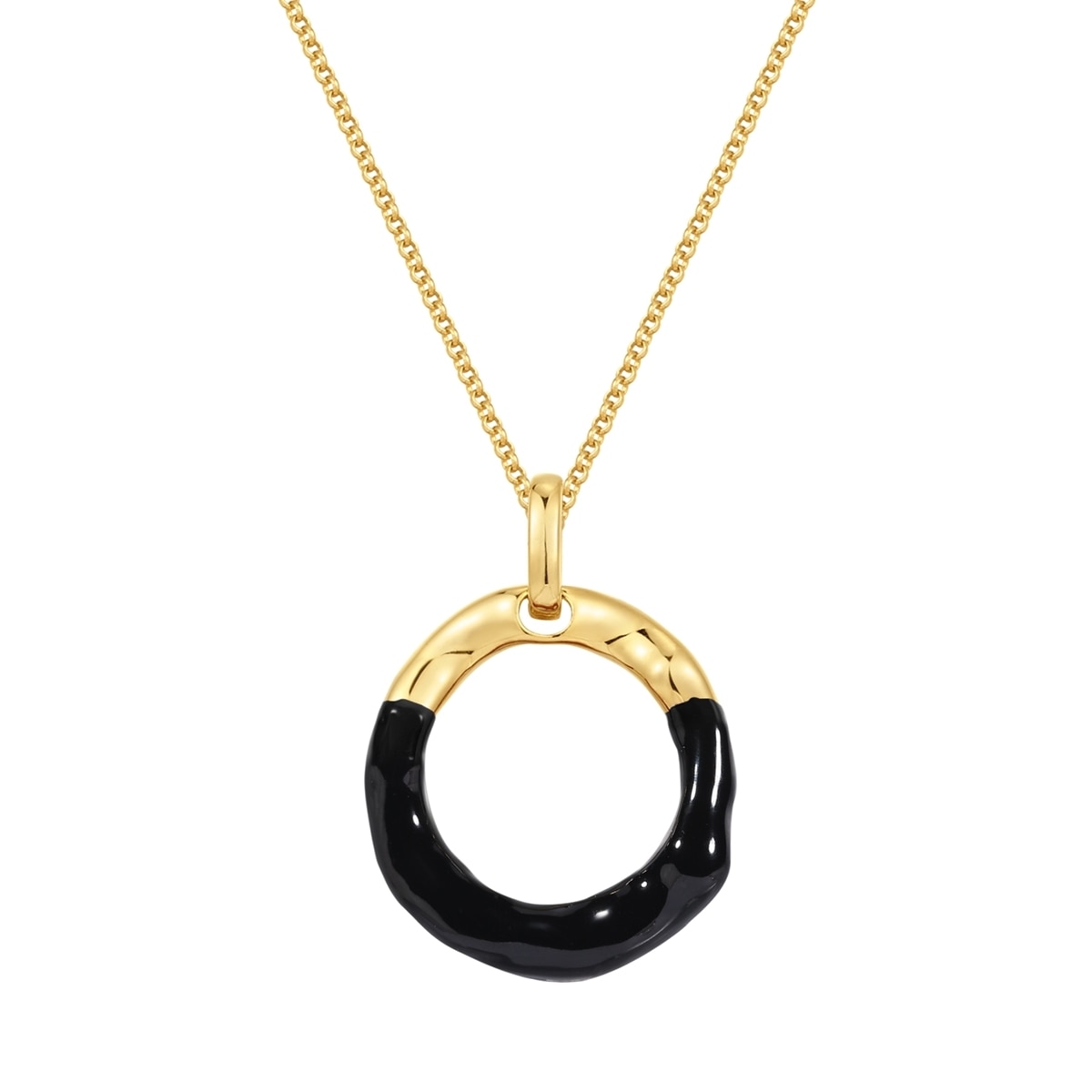 Kette mit Anhänger YOKOAMII "AV103", gelbgold, Halsketten, Damen, 65,0cm Basiskette + 5,0cm Verlängerung Image