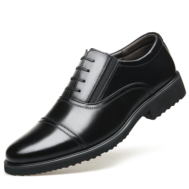 Herren-Freizeitschuhe aus Leder, Business-Casual-Schuhe, formelle Mode, flache Bankettschuhe, Größe 50 Herrenschuhe