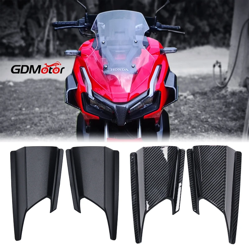 Slip On für Honda Adv150 Adv 150 2019 2020 Motorrad Winglet Motorrad Frontspoiler Motocross Flügels chutz Flügel abdeckung Image