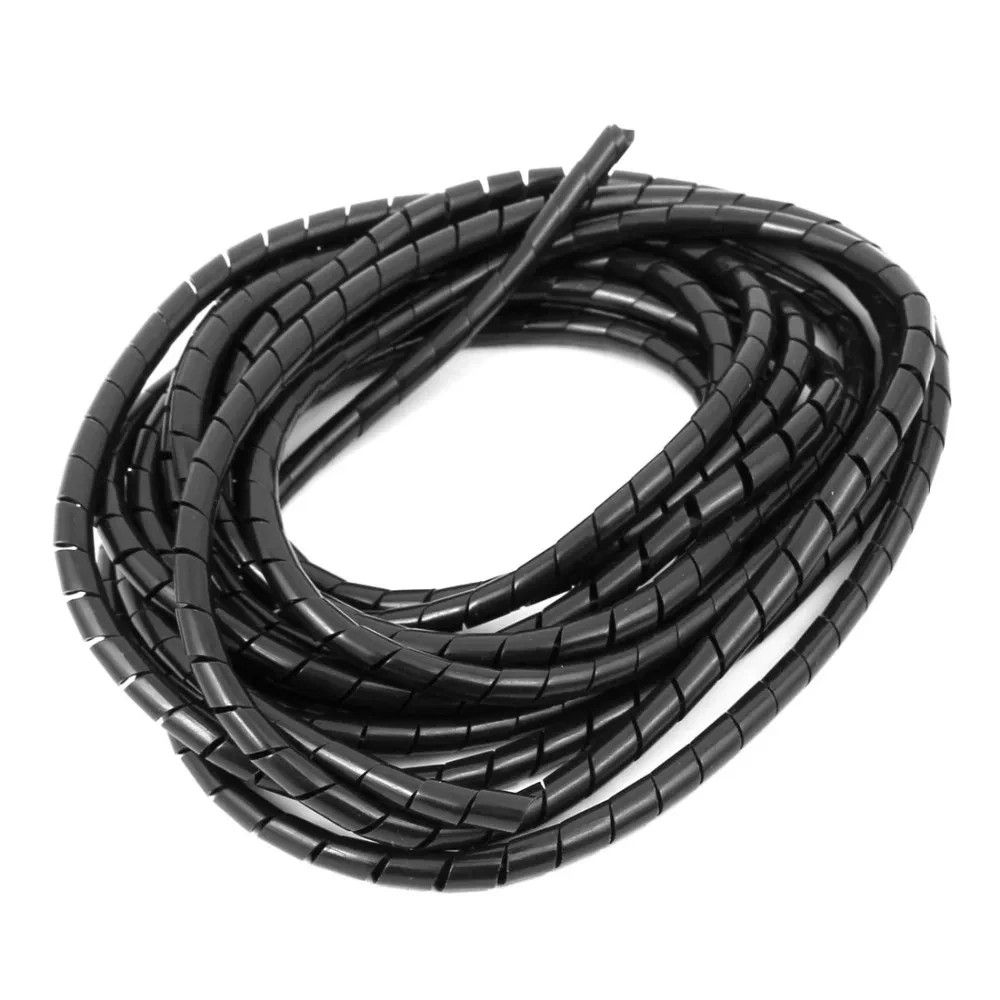 4,5 m 7m Kabel management hülse flexibles Spiral kabel Diam10-16MM Hülse Speicher rohr Draht Management Organizer für Büro Image