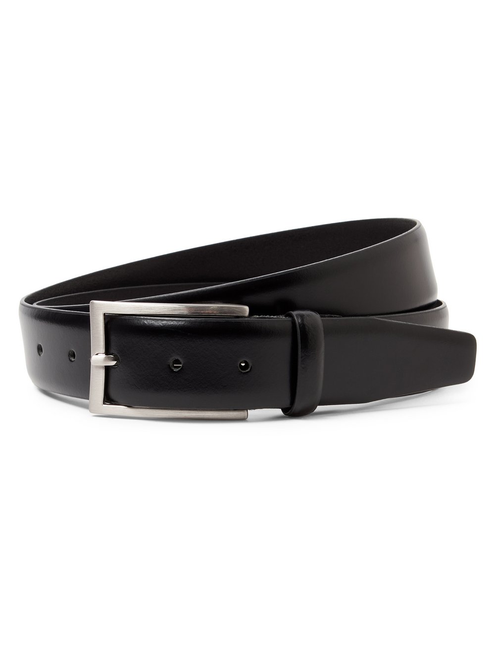 Lindenmann Ledergürtel Herren schwarz, 95 Image