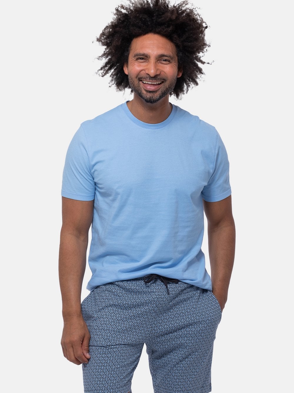 Mey Schlafanzug Herren blau, XXL Image