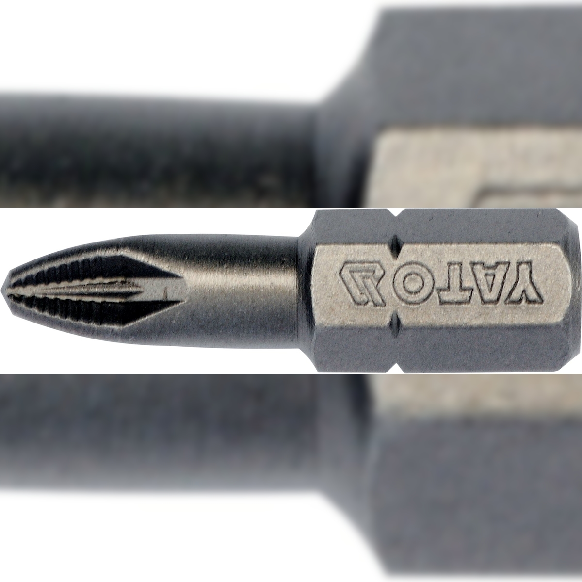 Bit Satz 1/4“ (6,3mm) PZ2x25mm 10 Stück Image