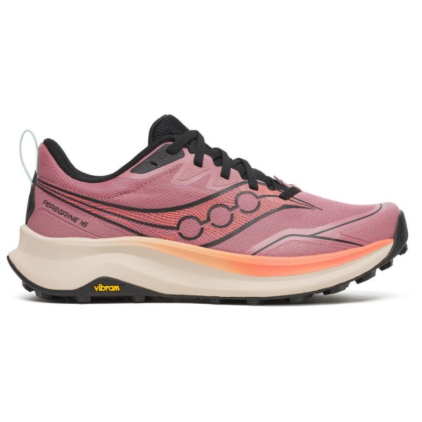 Saucony - Women's Peregrine 16 - Trailrunningschuhe 37,5 | EU 37,5 mauve / salmon