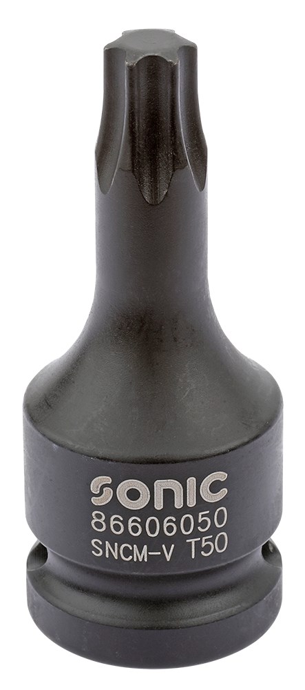 SONIC EQUIPMENT Kraft-Biteinsatz 1/2' TX ein Stück 60mmL T45 Kraft-Stecknuss 86606045 Image