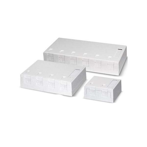 Dätwyler IT Infra AP Dose für 2x Keyst.Modul 418035 Image