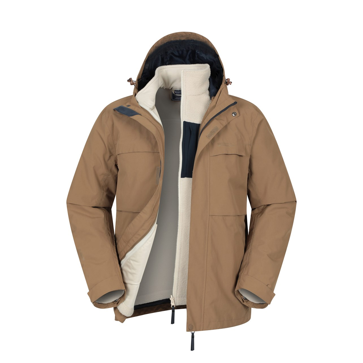 Mountain Warehouse - "Maple" Jacke, wasserfest für Herren (Hellbraun) Image