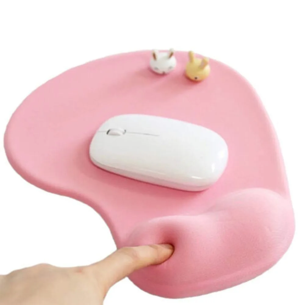 Büro Mousepad mit Gel Handgelenk Unterstützung Ergonomische Gaming Desktop Maus Pad Handgelenk Rest Weiche Nicht Slip Maus Pad Drop Verschiffen Image