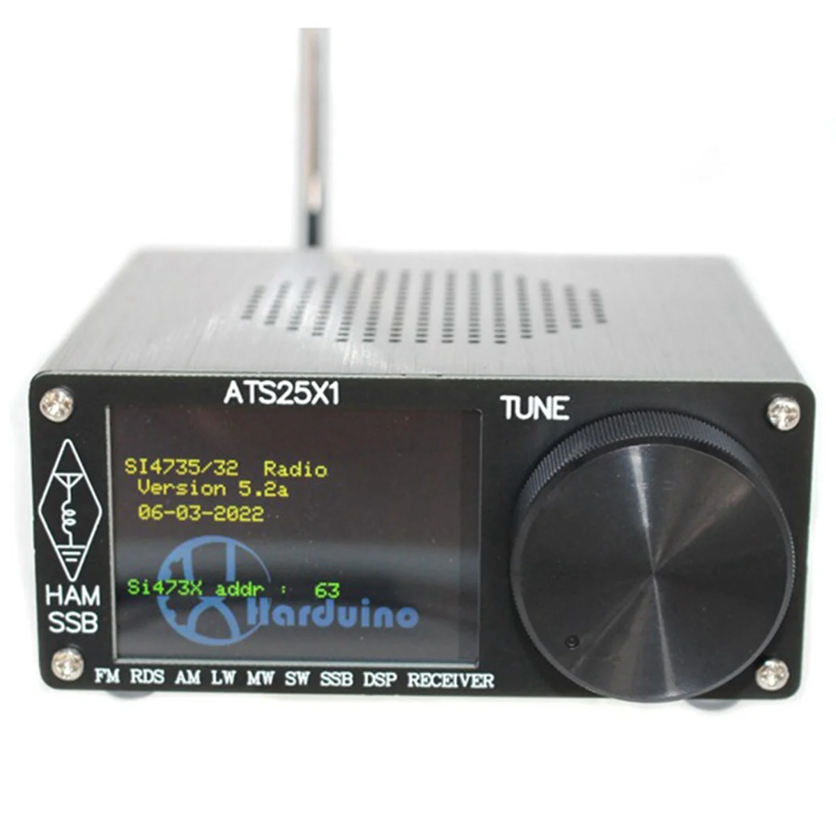 A72Z ATS-25X1 Si4732 Chip All Band Radio Receiver FM/LW/MW/SSB SSB Empfänger mit 2,4 Zoll Touchscreen ATS25X1 Image