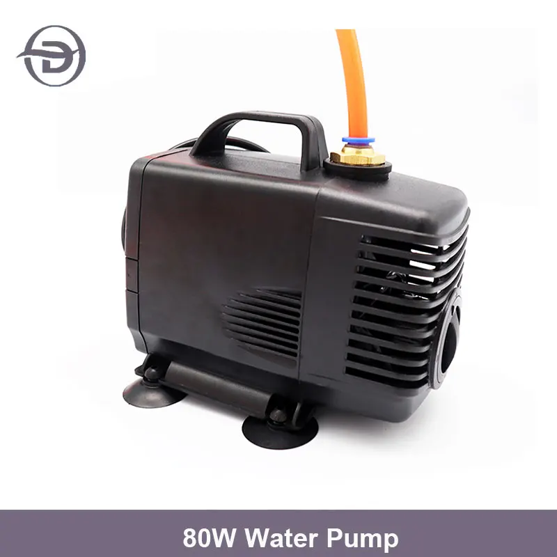 80w 3,5 m Wasserpumpe Gravur Werkzeug maschinen kühlung für CNC-Fräser 1,5 kW/2,2 kW Spindel motor Image