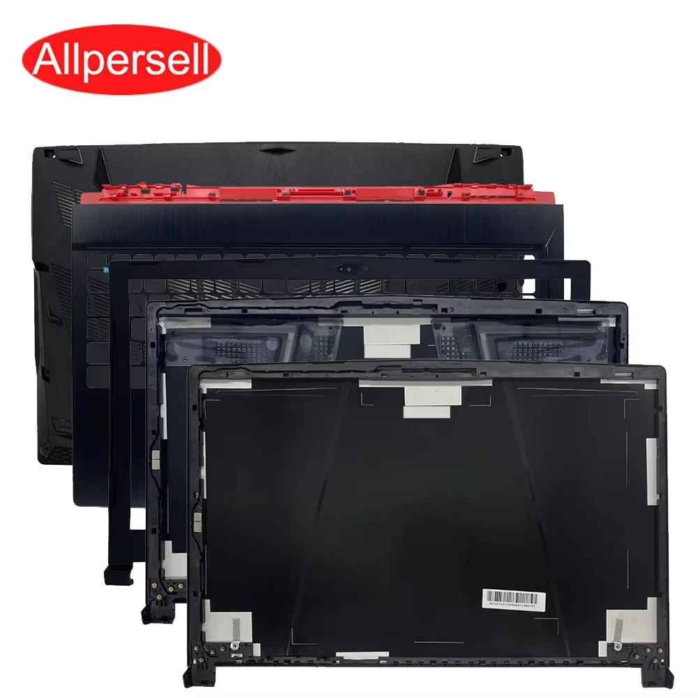 Laptop abdeckung Für MS GE63 GE63VR MS-16P1 MS-16P5 LCD zurück shell Bildschirm grenze palmrest fall untere shell Scharnier abdeckung rahmen lünette Image