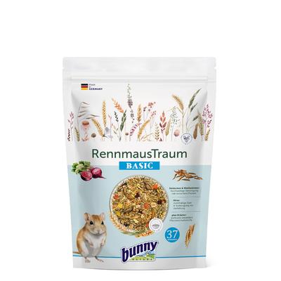 Sparpaket: 2x600g bunny RennmausTraum BASIC Maus- und Gerbilfutter