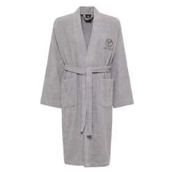 Carlo Colucci Bademantel Vito Herren - XXL - Silber Image