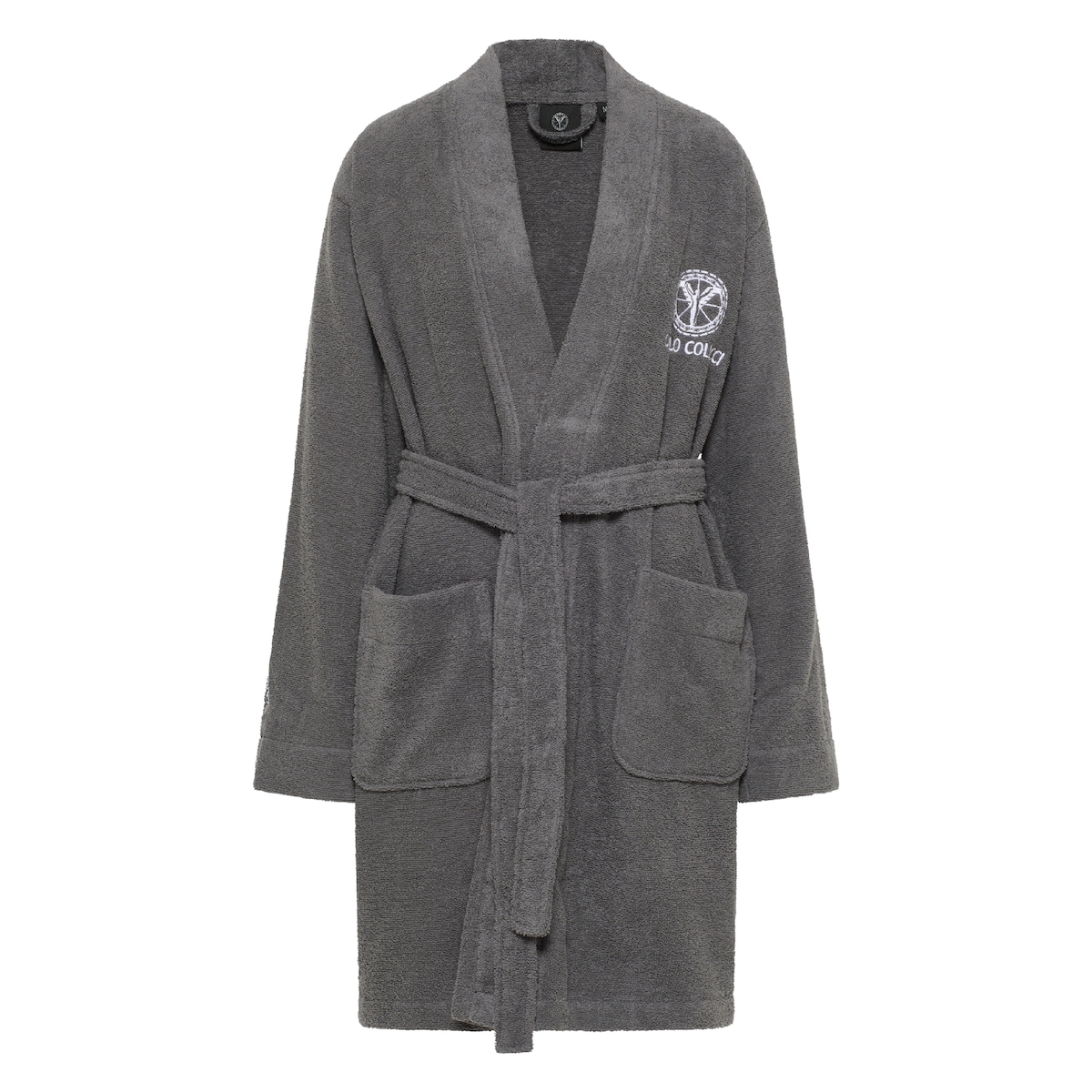 Carlo Colucci Bademantel Vito Damen - XL - Anthrazit Image