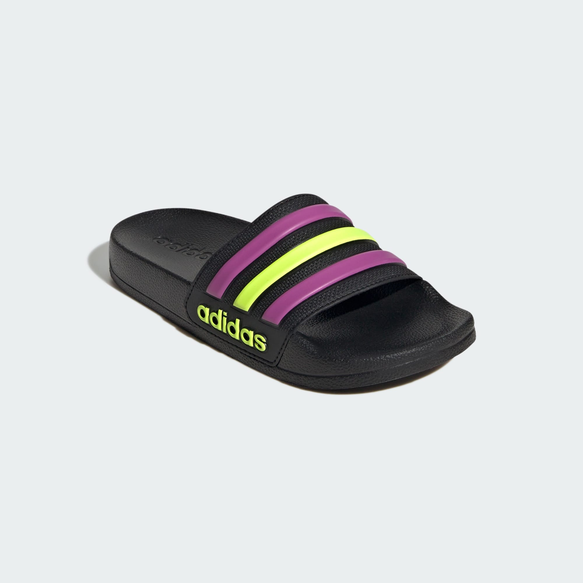 adidas Sportswear Kids Unisex Adilette Shower Slides - Black - Size UK 3 | adidas Sportswear Sale | Discount Designer Brands