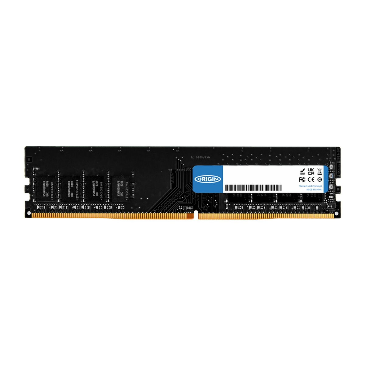 ORIGIN STORAGE 16GB DDR4 2666MHZ UDIMM 2RX8 NON ECC 1.2V